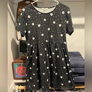 Vans Floral Short-Sleeved Dress